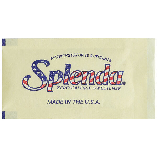 Splenda Sweetener Packets - 2000/case