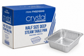Aluminum Foil Pans - Half Size Deep - 9 x 13 in. - 100/case