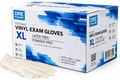 Vinyl Gloves - Powder-Free Clear - X-Large - 10/case
