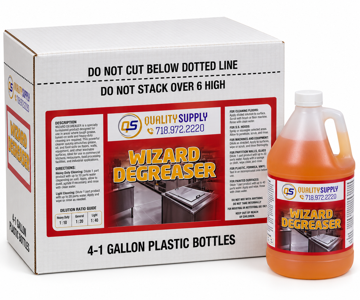Wizard Degreaser - 4 x 1 gal.