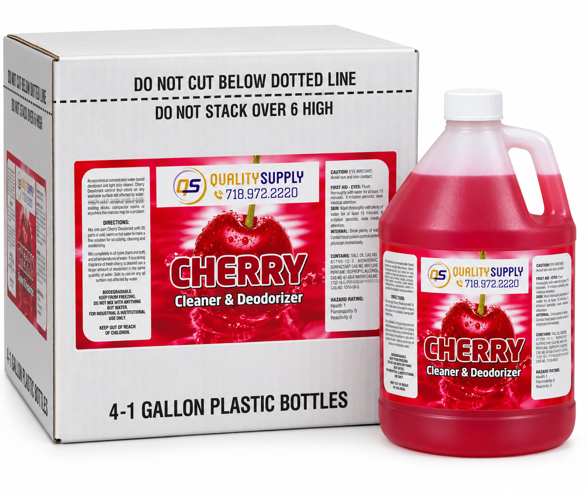 Cherry Cleaner & Deodorant - 4 x 1 gal.