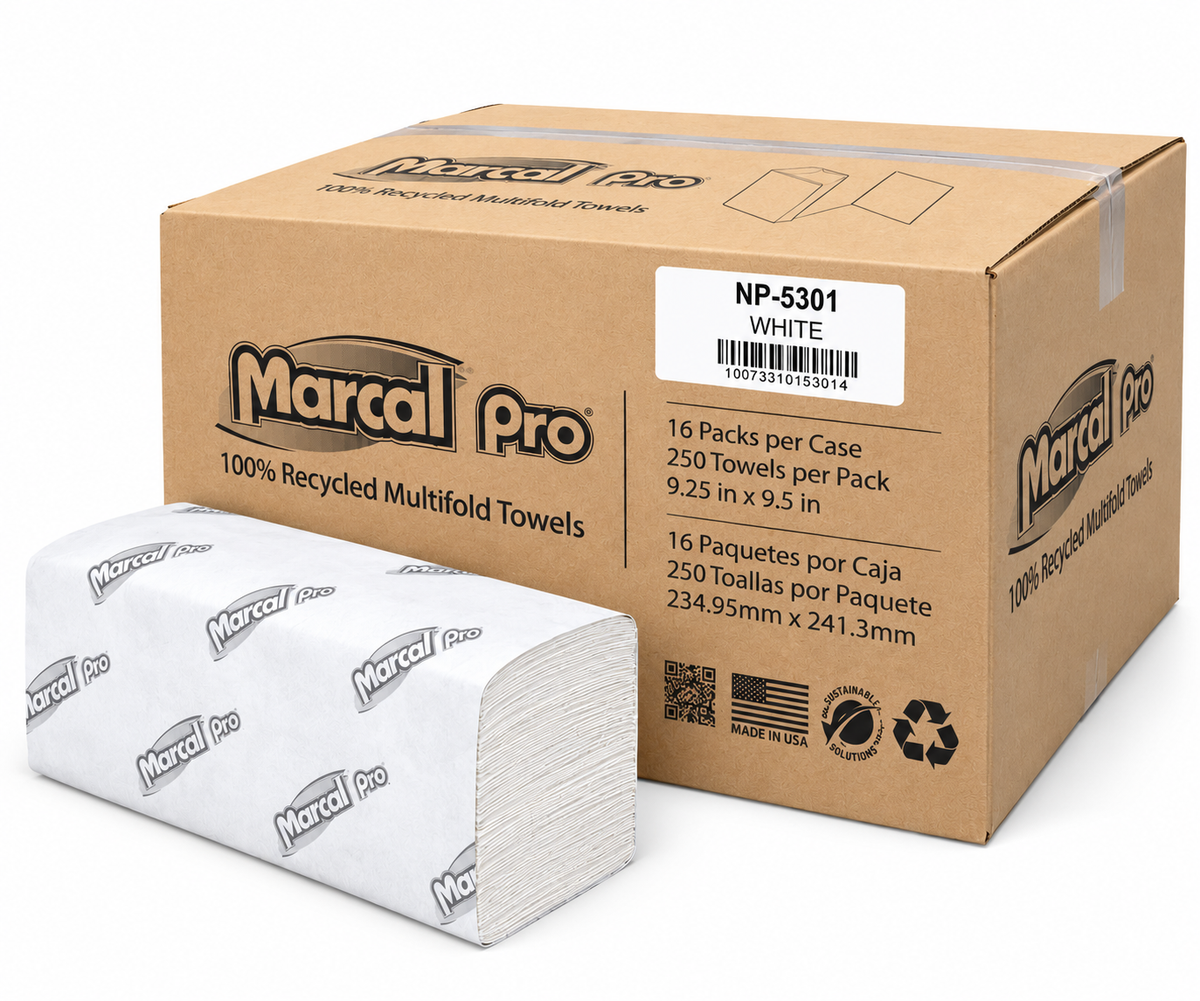 Multifold Towels - Ultra White - 4000/case (NP-5301)