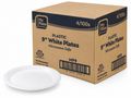Plastic Plates - 9 in. - 400/case