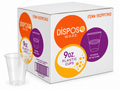 Clear PP Cups - 9 oz. - 80/bag - 960/box