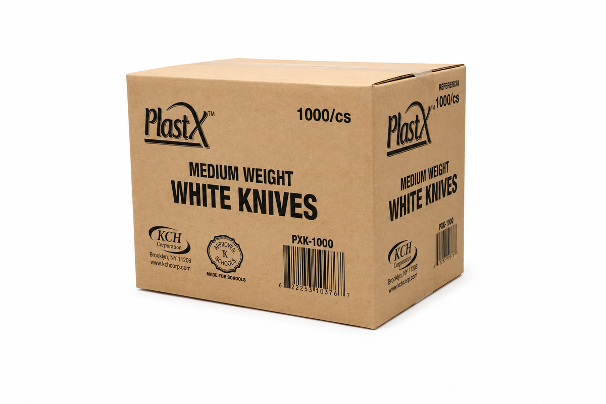 Knives - Black Sleek Heavyweight Plastic - 1000/case