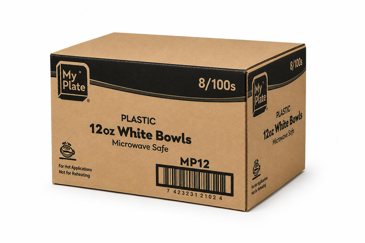 Plastic Soup Bowls - 12 oz. - 800/case