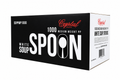 Spoons - Black Sleek Heavyweight Plastic - 1000/case