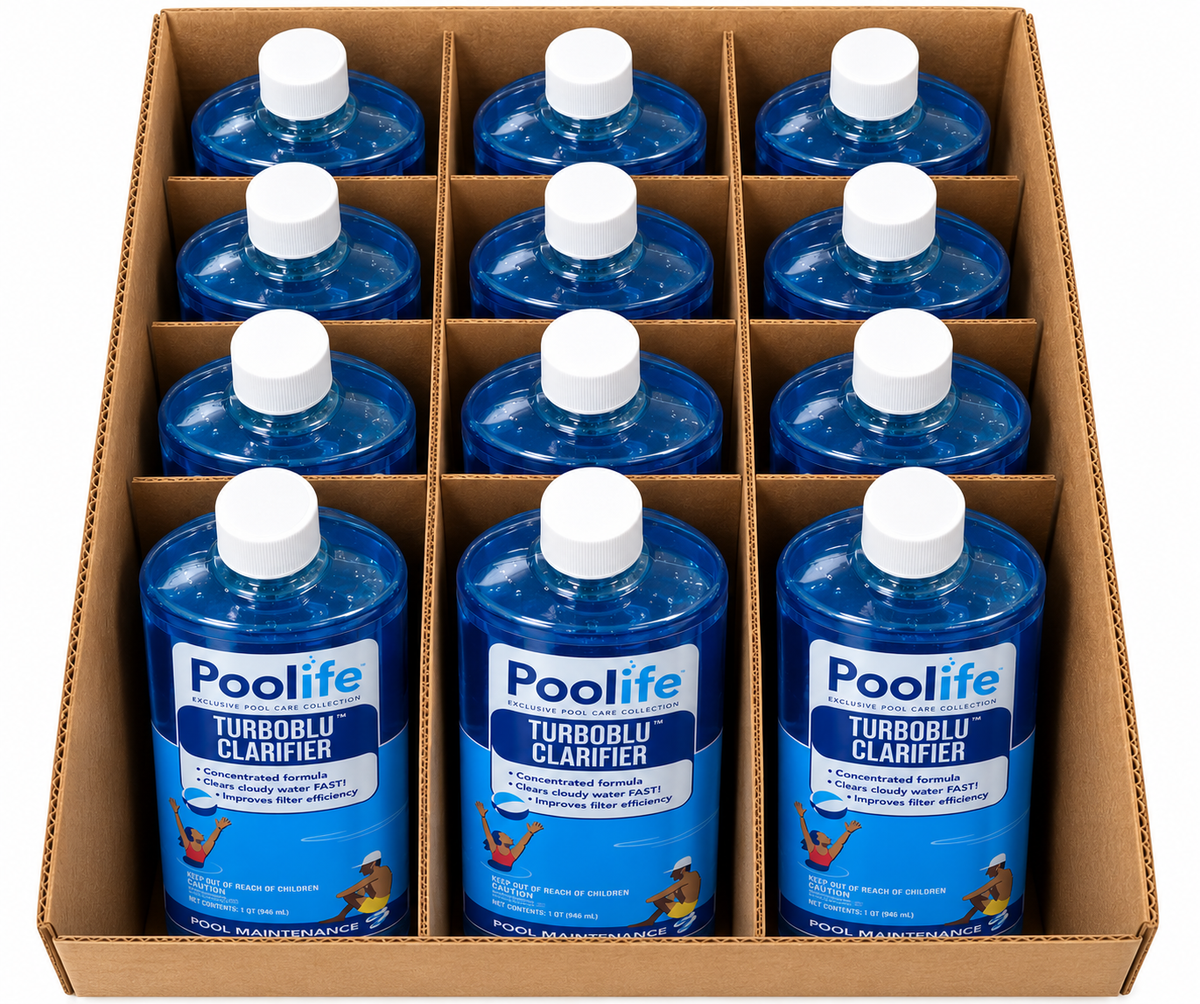 Poolife Turbo Blu Algaecide - 12 x 1 qt.
